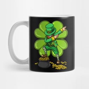 Dabbing Leprechaun Shirt Kids St Patricks Day Gift Mug